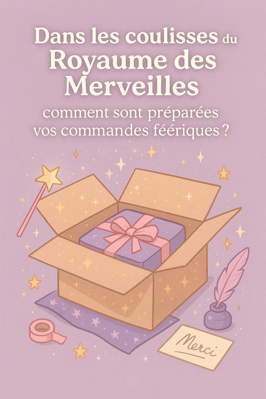 ✨ Dans les coulisses du Royaume des Merveilles : comment sont préparées vos commandes féeriques ?