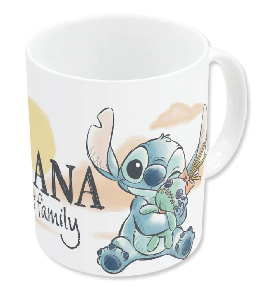 🌺 Tasse Stitch "Ohana means Family" – Disney