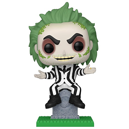 💀 Funko Pop Plus – Beetlejuice sur pierre tombale #1757
