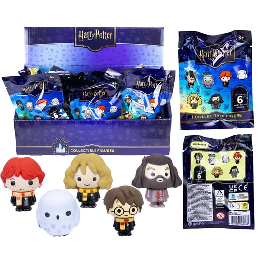 ✨ Mini figurine surprise Harry Potter – Gomme 3D 🪄