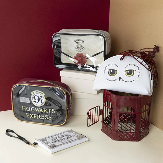 📚 Set de Trousse Harry Potter - Lettre de Poudlard & Hedwige