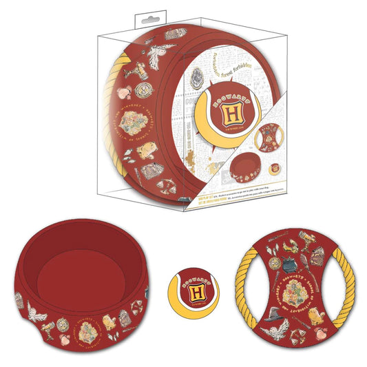 🧙‍♂️ Set pour Chien - Harry Potter "Hogwarts" 🐾