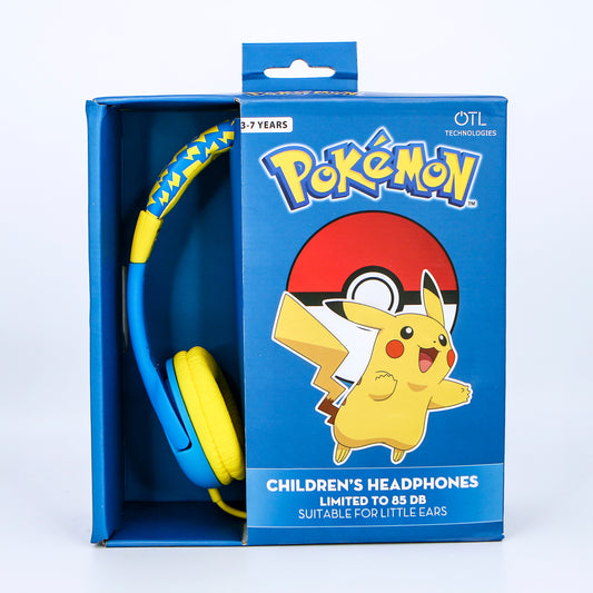 ⚡🎧 Casque Audio Enfant Pokémon – Édition Pikachu
