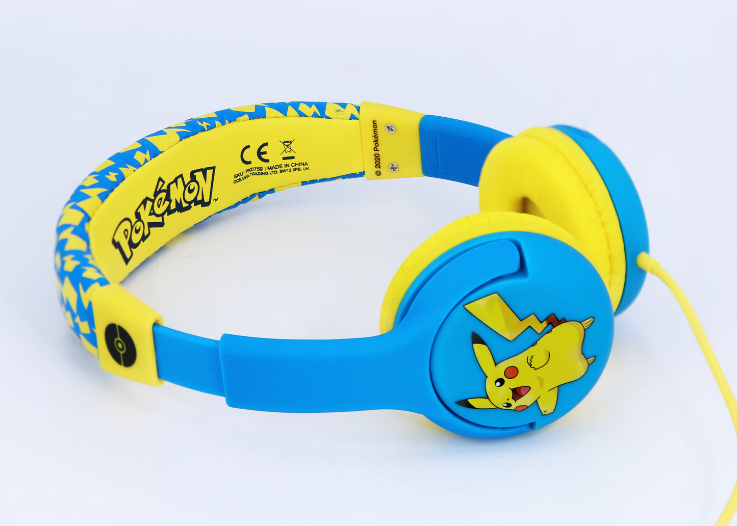 ⚡🎧 Casque Audio Enfant Pokémon – Édition Pikachu