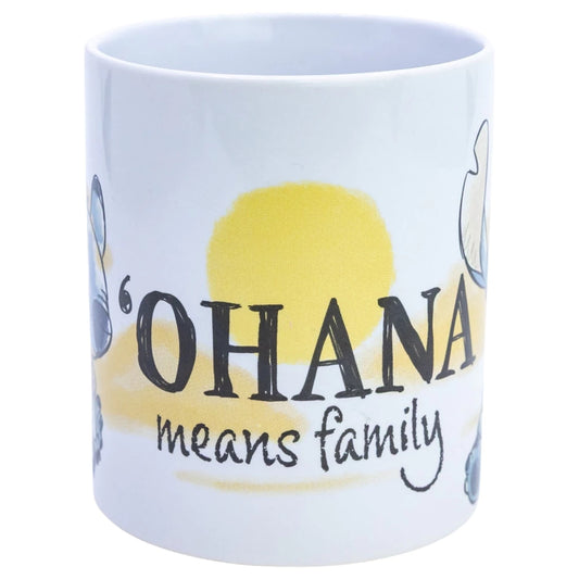 🌺 Tasse Stitch "Ohana means Family" – Disney