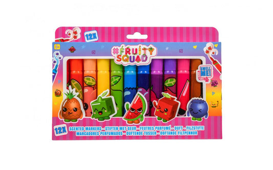 Set de 12 Feutres Parfumés FruitSquad
